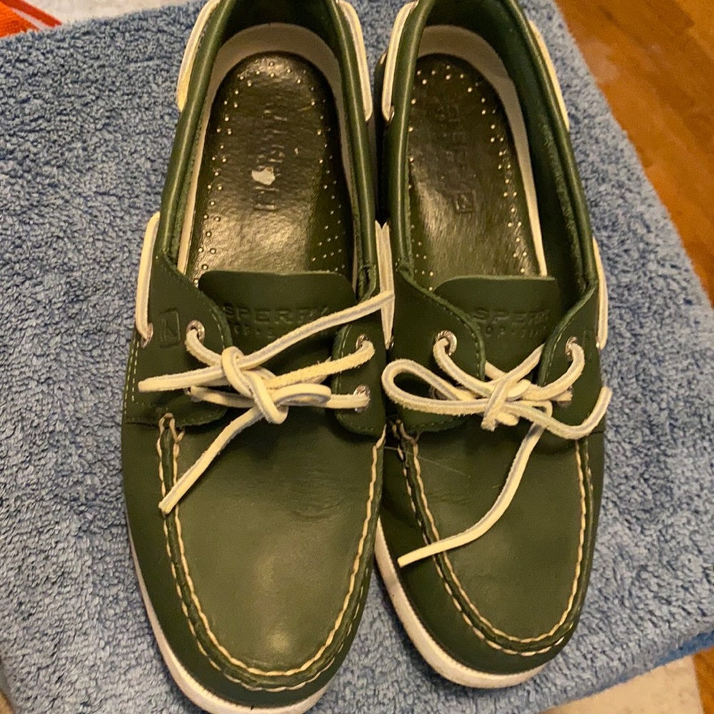 Sperry leather loafers